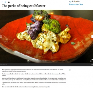 The perks of being cauliflower