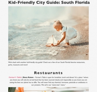Kid Friendly City Guide